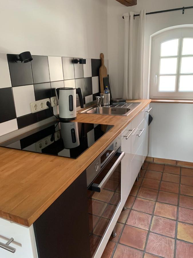 Studio Auf Denkmalgeschuetztem Dreiseithof In Hoefgen Bei Grimma Hofgen  Zewnętrze zdjęcie