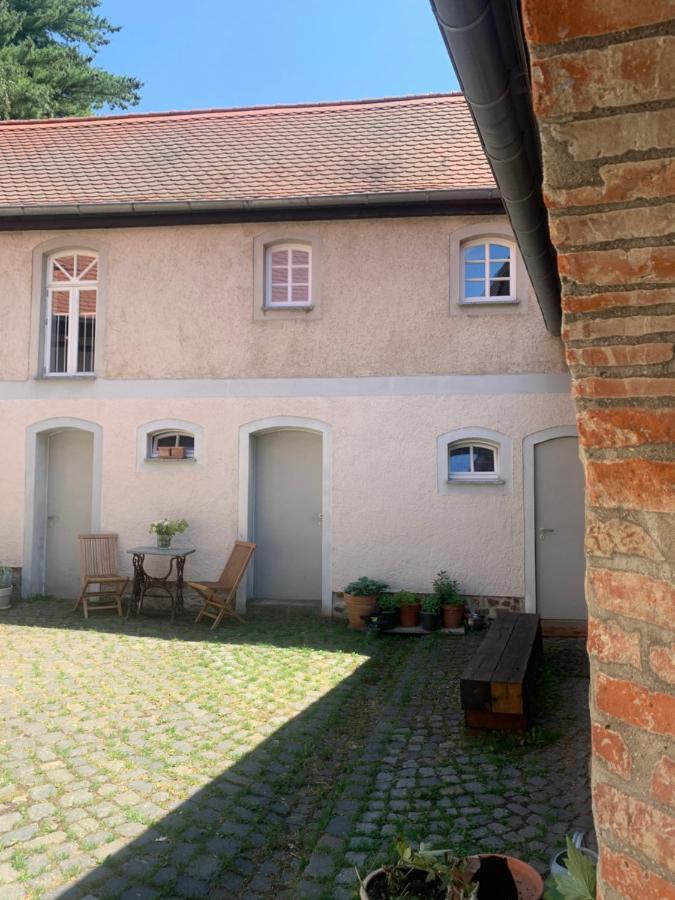 Studio Auf Denkmalgeschuetztem Dreiseithof In Hoefgen Bei Grimma Hofgen  Zewnętrze zdjęcie